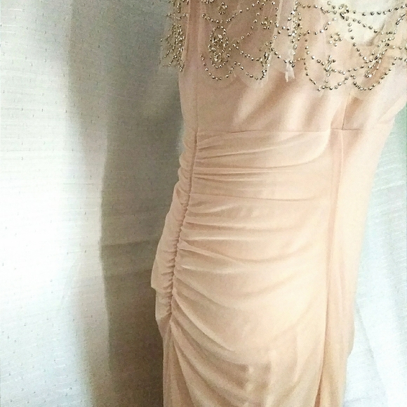 Elegant Pale Pink Formal Party Guest Wedding Dress👰💍 - Picture 6 of 13
